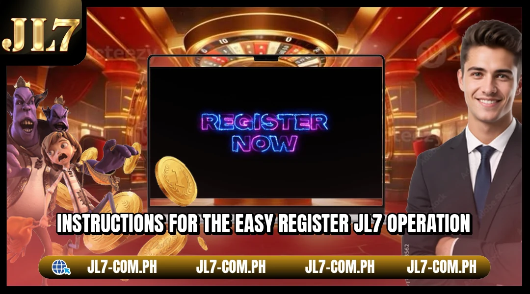 Instructions for the easy Register JL7 operation