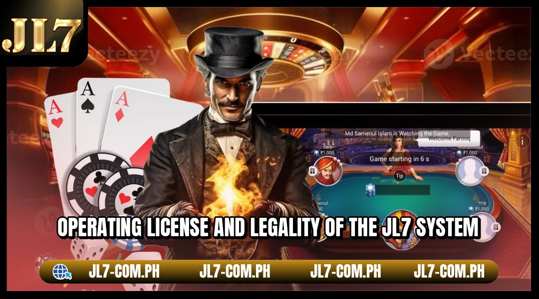 Operating license and legality of the JL7 system
